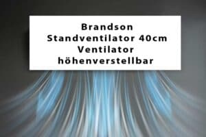 Mehr über den Artikel erfahren Brandson – Standventilator 40cm