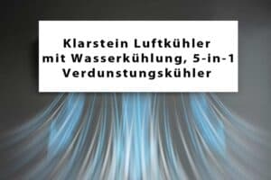 Mehr über den Artikel erfahren Klarstein Luftkühler mit Wasserkühlung, 5-in-1 Verdunstungskühler