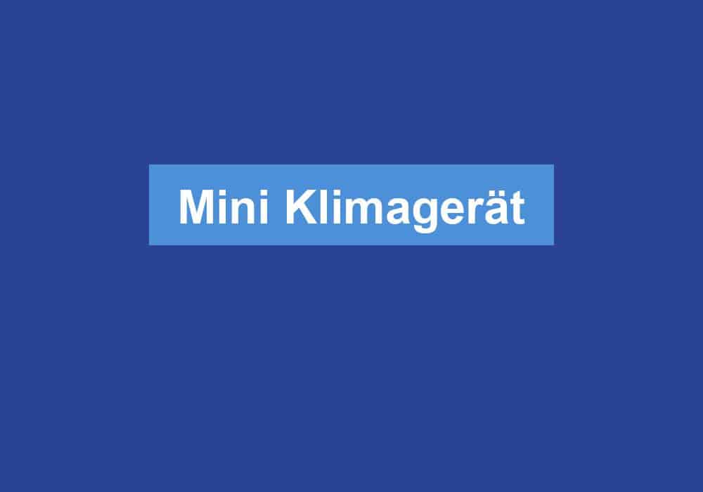 Read more about the article Mini Klimagerät