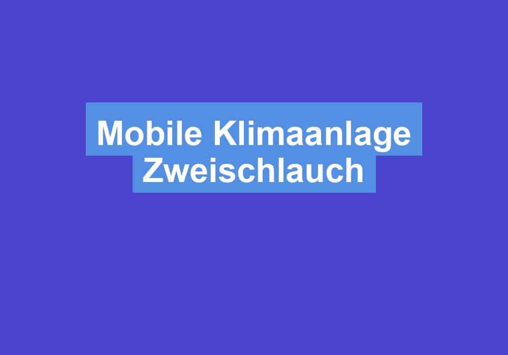 Read more about the article Mobile Klimaanlage Zweischlauch