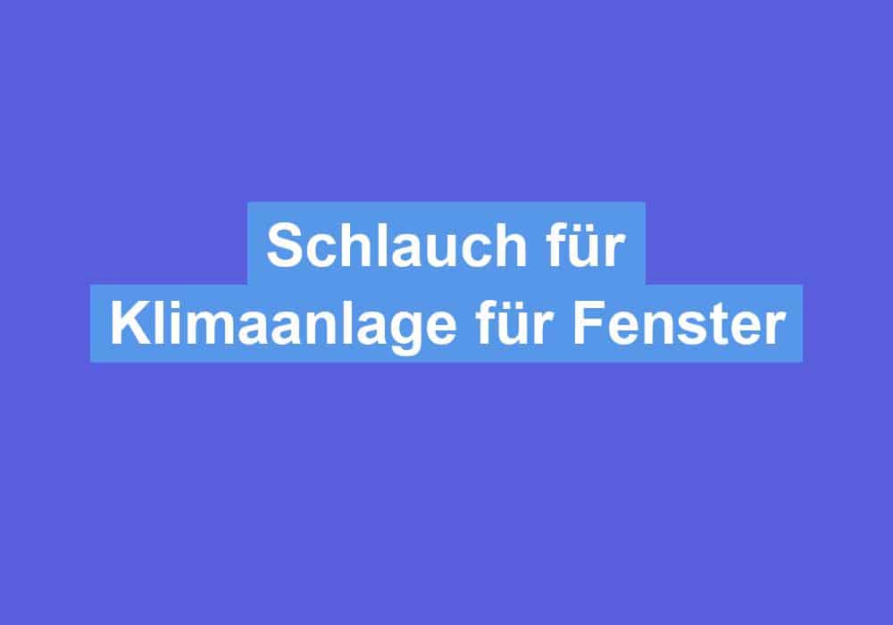 Read more about the article Schlauch für Klimaanlage für Fenster